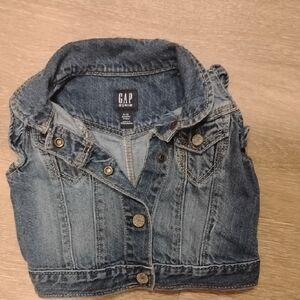 GAP Kids Classic Blue Jean Vest